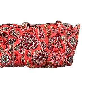 Vera Bradley Call Me Coral Lg Duffle Bag